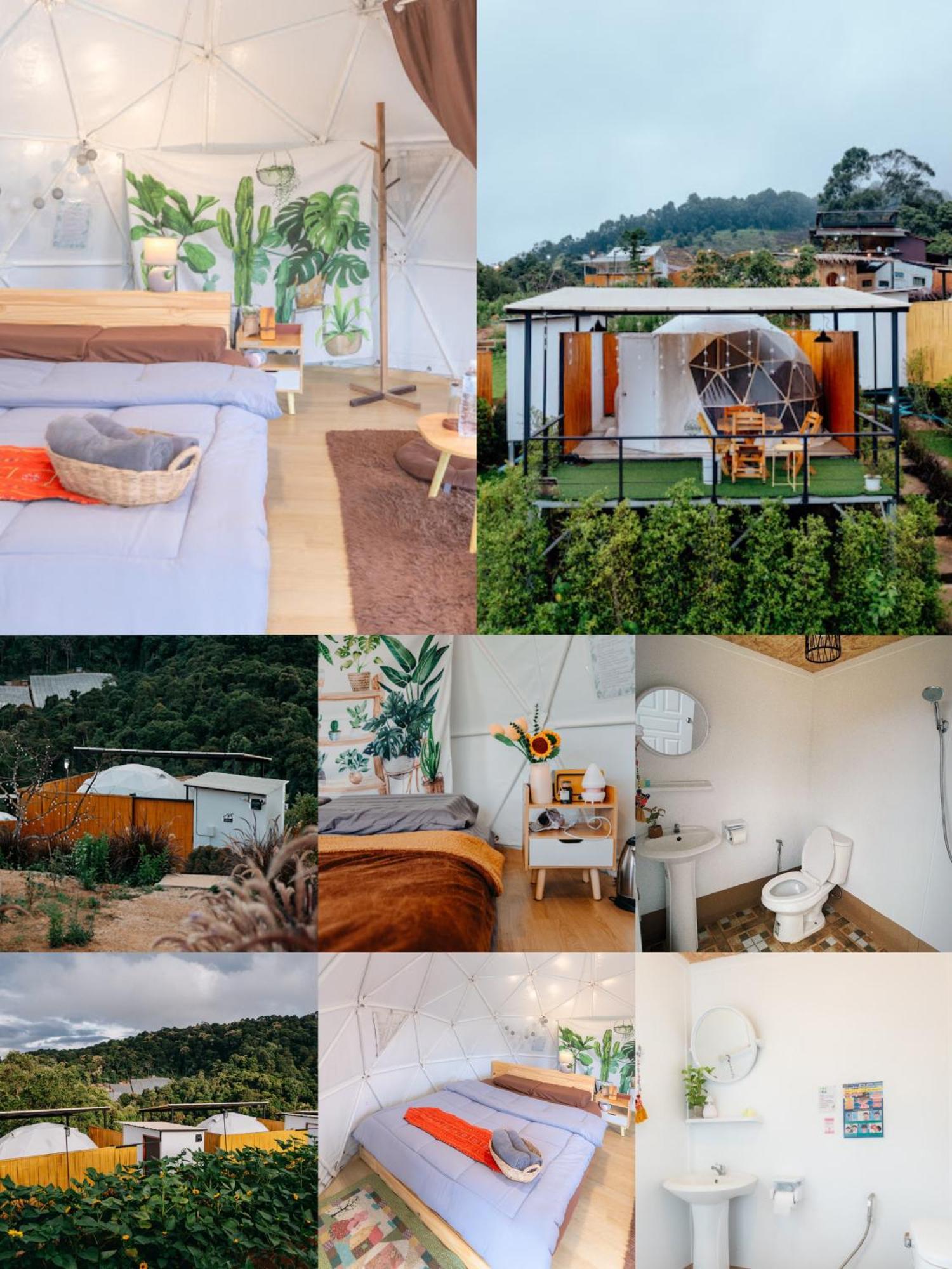 Phu Morinn Camping ม่อนแจ่ม Mon Jam Exteriör bild