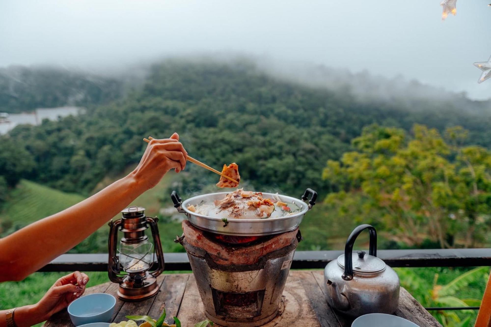 Phu Morinn Camping ม่อนแจ่ม Mon Jam Exteriör bild