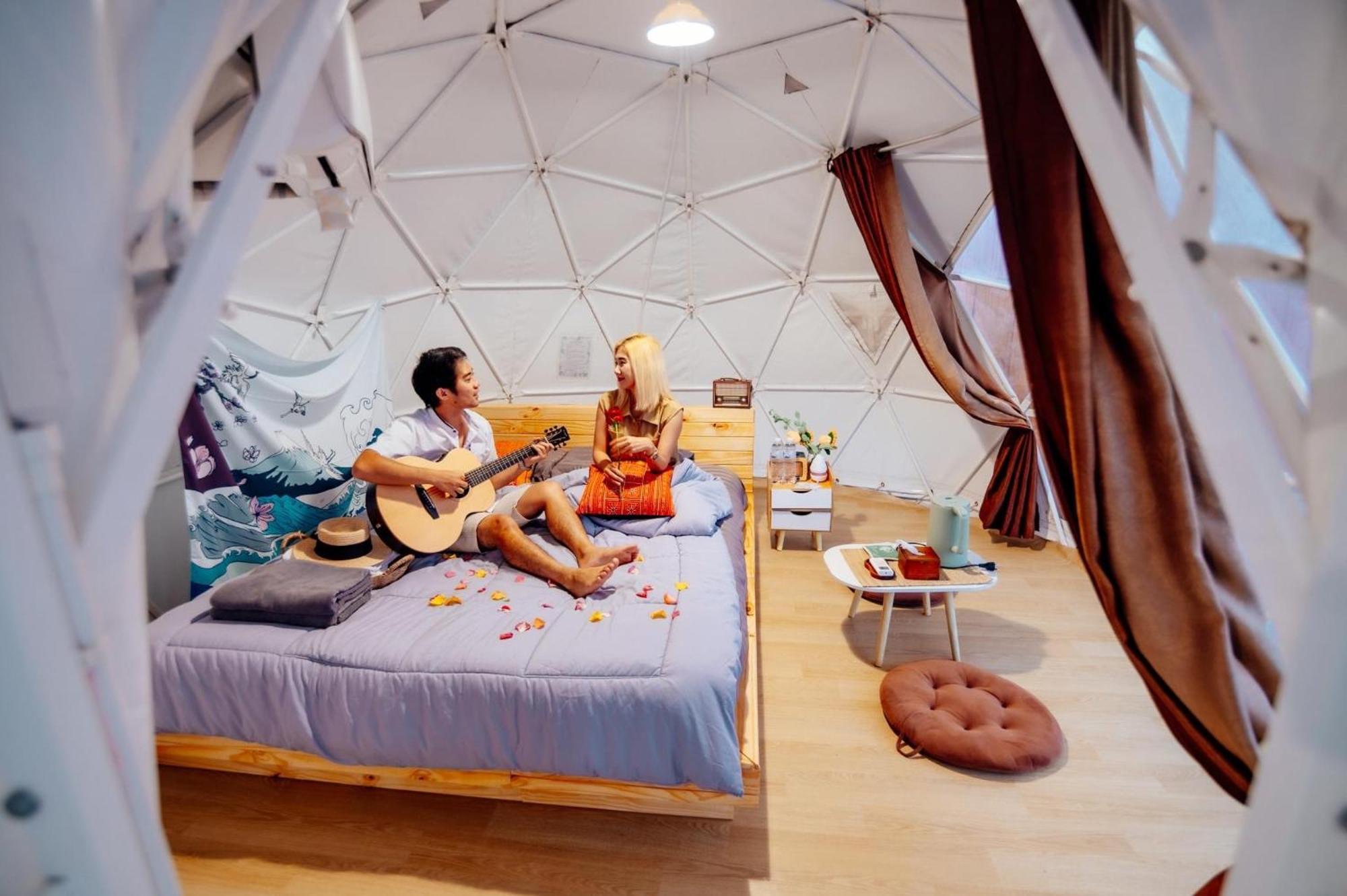 Phu Morinn Camping ม่อนแจ่ม Mon Jam Exteriör bild