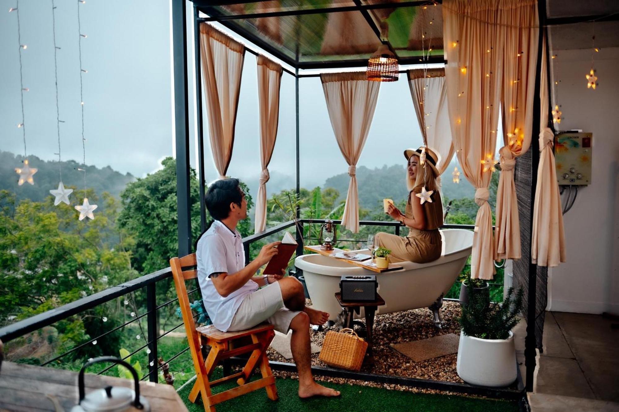 Phu Morinn Camping ม่อนแจ่ม Mon Jam Exteriör bild